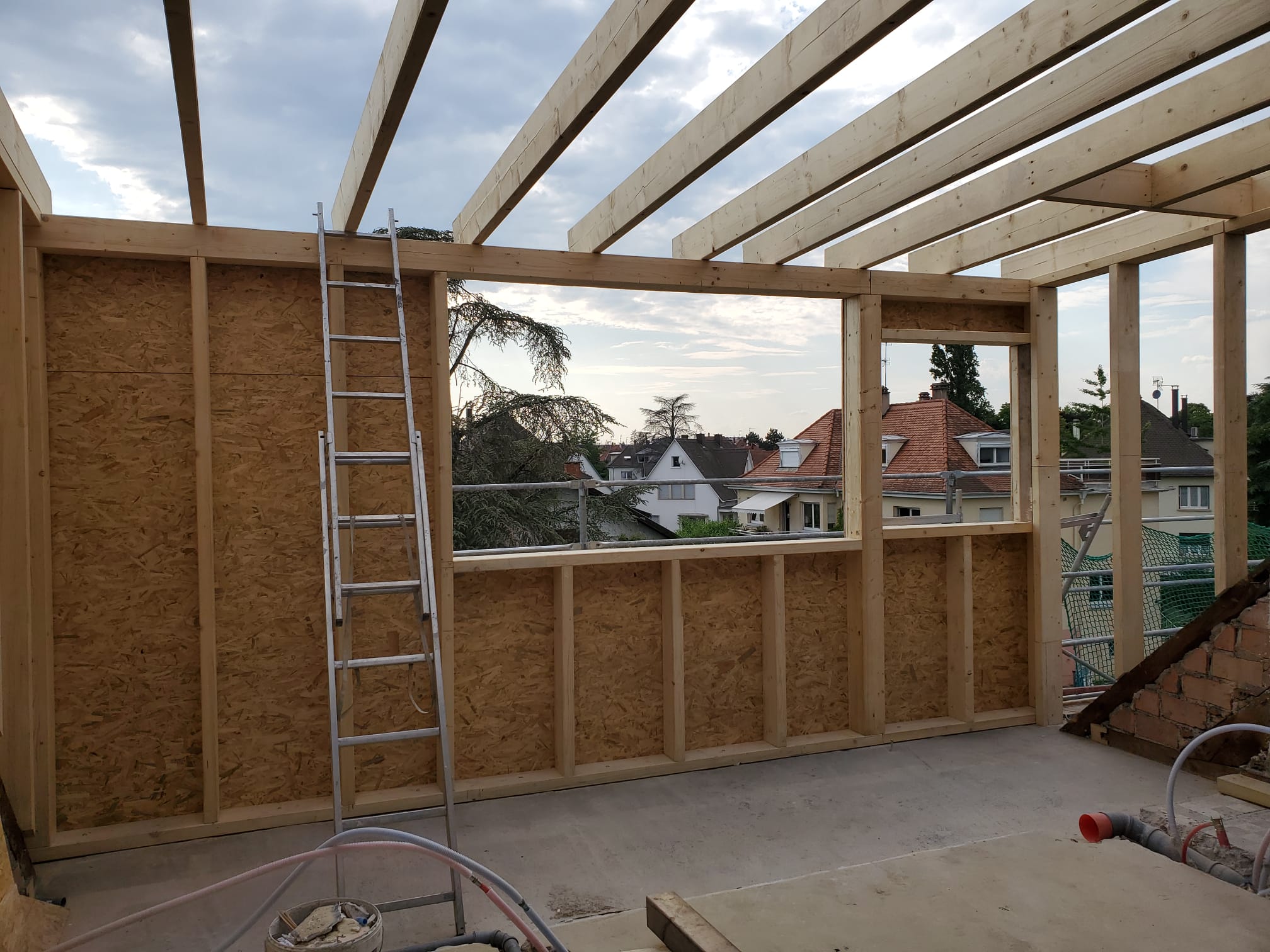 Terrasse tropézienne, rénovation, amélioration